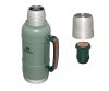 Termos The Artisan Stanley 1400 ml z rączką zielony hammertone green